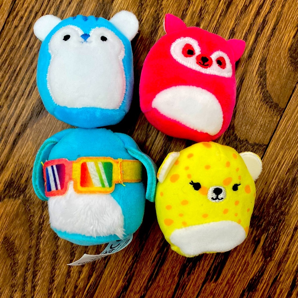 4 pack mini squishmallows